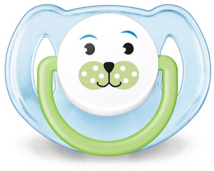 Пустышка Phillips AVENT Classic Animal, силиконовая, ортодонтическая, 6m+, 2шт.