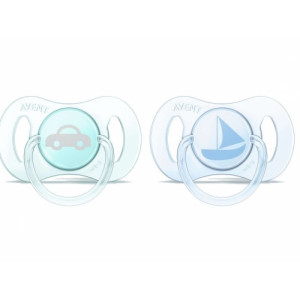 Пустышка Phillips AVENT Mini, силиконовая, для новорожденного, 0m+, 2шт.