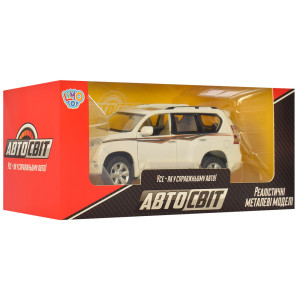 Машина АвтоСвит AS-2707 Джип, инерционная, металл, звук, свет, 15см