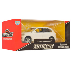 Машина АвтоСвит AS-2716 Джип, инерционная, металл, звук, свет, 15см