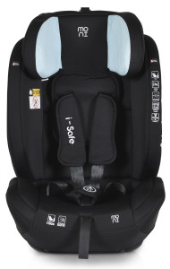 Автокресло детское Moni Isafe Isofix, группа 1/2/3, от 9 до 36кг