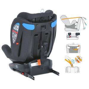 Автокресло El Camino Everest ME 1114 ISOFIX 360, 0+/1/2/3, до 36 кг