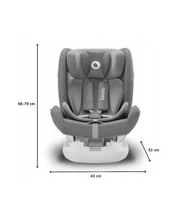 Автокресло Lionelo Bastiaan RWF, ISOFIX, группа 0/1/2/3, от 0 до 36кг