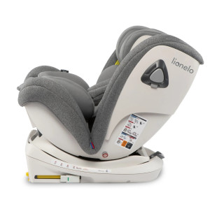 Автокресло Lionelo Bastiaan RWF, ISOFIX, группа 0/1/2/3, от 0 до 36кг