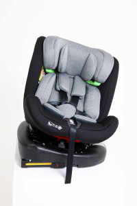 Автомобильное кресло Mom-Be LUMA ISOFIX, поворотное автокресло на 360, группа 0+/1/2/3, от 0 до 36 кг