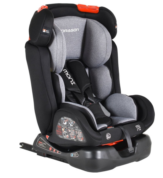 Автокресло Moni Dragon, ISOFIX, группа 0/1/2/3, от 0 до 36 кг