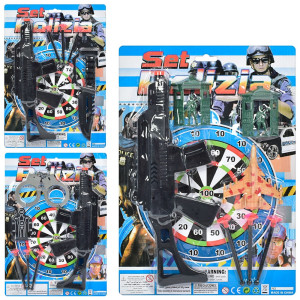 Автомат детский с мишенью, пули-присоски, 31,5 см