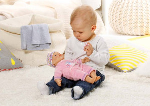 Кукла Zapf Creation My little Baby Born Super soft - Супер мягкая, с переноской и одеялом, 42 см