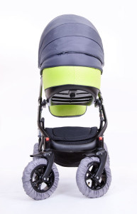 Набор чехлов на колеса для коляски BabyBreeze, на липучке, 16-20 см, 2шт.