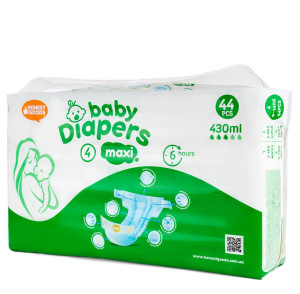 Подгузники HONEST GOODS Baby Diapers Maxi №4 (9-14 кг), 44шт.