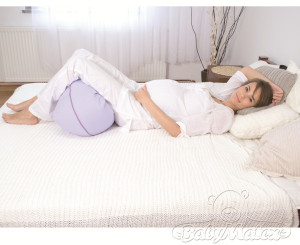 Подушка для беременных BabyMatex Relax Teddy, для кормления, с микро гранулами и хлопковой наволочкой на молнии