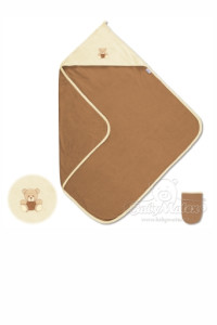 Полотенце - уголок после купания Baby Matex  Frotte, махровое, для новорожденных, 85х85 см