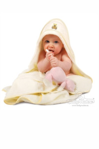 Полотенце - уголок после купания Baby Matex Maxi, махровое, для новорожденных, большое, 100х100 см