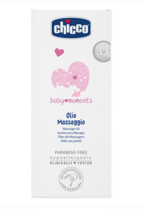 Масло для массажа Chicco Baby Moments, 200 мл