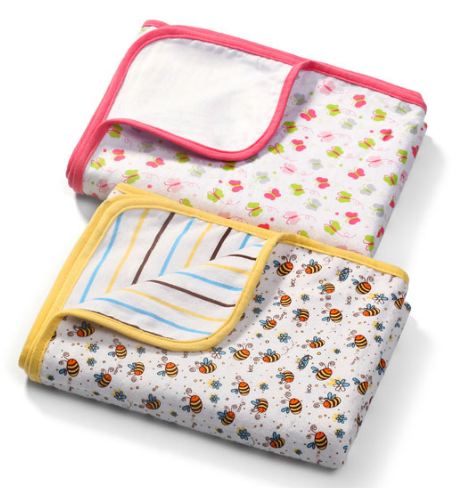 Одеяльце BabyOno, фланелевое, 75х100 см