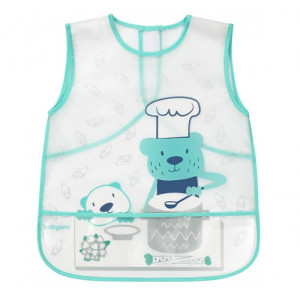 Фартук детский BabyOno Active Baby, с карманом, на липучке