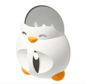 Контейнер для игрушек в ванной BabyOno Пингвин Мартин, на присосках