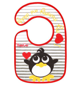 Нагрудник BabyOno Маленький, махровый, слюнявчик на липучке