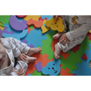 Коврик - пазл BabyOno Животные, 6 элементов