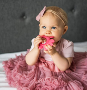 Прорезыватель BabyOno Краб Don, силиконовый