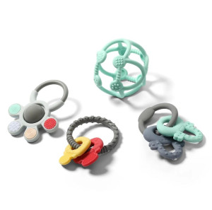 Прорезыватель BabyOno Ortho Ключики, силиконовый