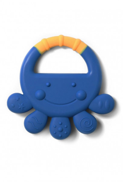 Прорезыватель BabyOno Осьминог Vicky, силиконовый
