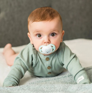 Пустышка симметричная BabyOno Коала, силикон, 0-3m, 2шт.