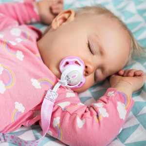Пустышка симметричная BabyOno Коала, силикон, 0-3m, 2шт.