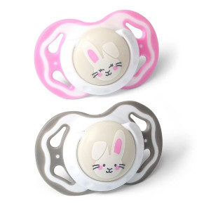Пустышка симметричная BabyOno Коала, силикон, 6-18m, 2шт.