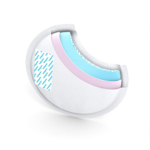 Прокладки для груди BabyOno Comfort, 140 шт., вкладыши для бюстгальтера, лактационные