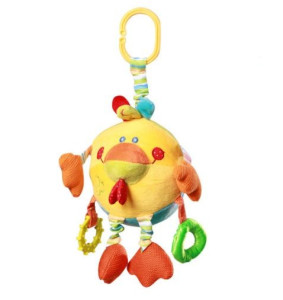 Игрушка плюшевая BabyOno Цыпленок, подвеска