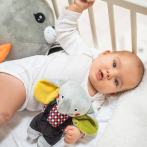 Игрушка-обнимашка плюшевая BabyOno Слоник Энди