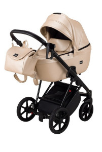 Коляска универсальная Bair Infinity, 2 в 1, 100% кожа