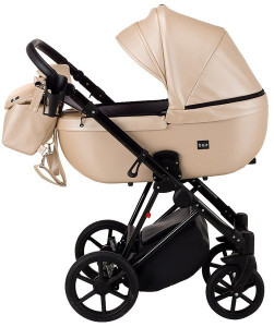 Коляска универсальная Bair Infinity, 2 в 1, 100% кожа