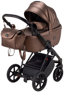 Коляска универсальная Bair Infinity, 2 в 1, 100% кожа