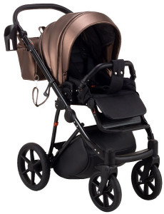 Коляска универсальная Bair Infinity, 2 в 1, 100% кожа