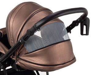 Коляска универсальная Bair Infinity, 2 в 1, 100% кожа