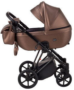 Коляска универсальная Bair Infinity, 2 в 1, 100% кожа
