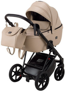 Коляска универсальная Bair Infinity, 2 в 1, 100% кожа