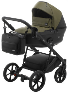 Коляска универсальная Bair Kiwi 2 в 1, кожа 100%