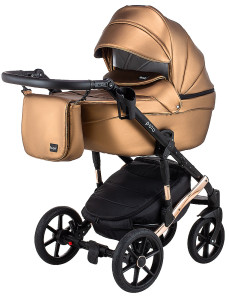 Коляска универсальная Bair Polo Cooper 2 в 1, 100% кожа