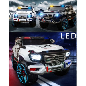 Детский электромобиль Bambi M 3585 EBLR Джип Mercedes Police
