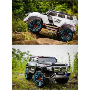 Детский электромобиль Bambi M 3585 EBLR Джип Mercedes Police