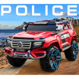 Детский электромобиль Bambi M 3585 EBLR Джип Mercedes Police