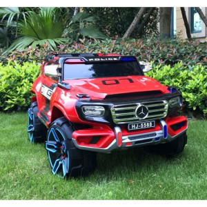 Детский электромобиль Bambi M 3585 EBLR Джип Mercedes Police