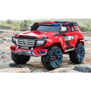 Детский электромобиль Bambi M 3585 EBLR Джип Mercedes Police