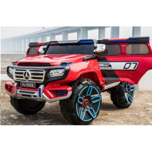 Детский электромобиль Bambi M 3585 EBLR Джип Mercedes Police