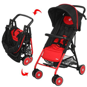 Прогулочная коляска Bambi Pilot M3294, легкая, книжка