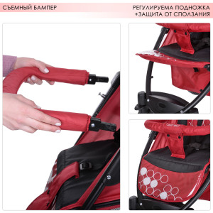 Прогулочная коляска Bambi M 3409