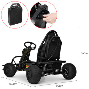 Электрокарт PROFI M 4041, для взрослых